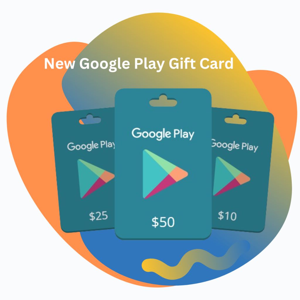 New Google Play Gift Card